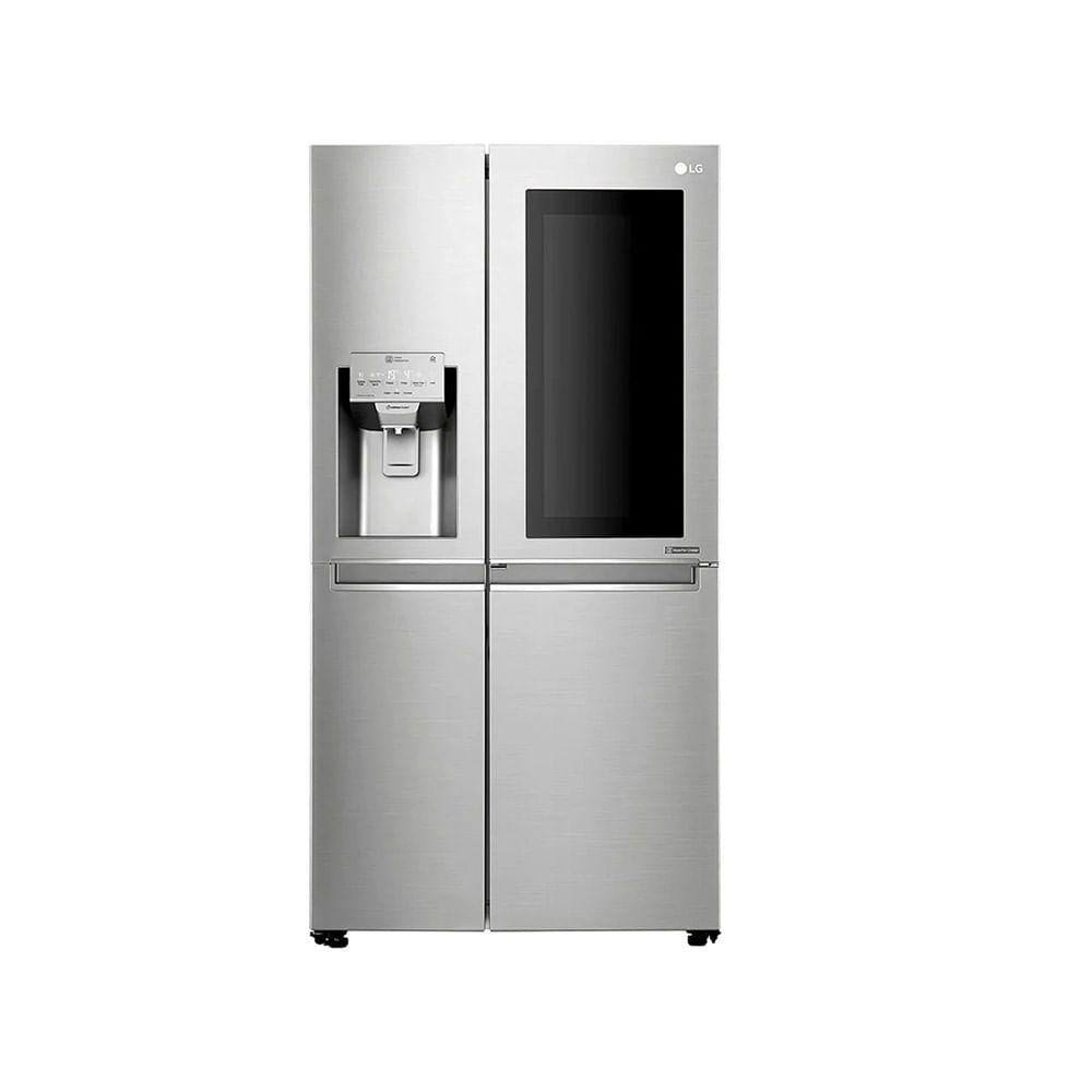 Refrigerador Smart LG Side by Side Inverter 601 Litros com InstaView Door-in-Door e Hygiene Fresh Inox GC-X247CSBV – 127 Volts - 110V