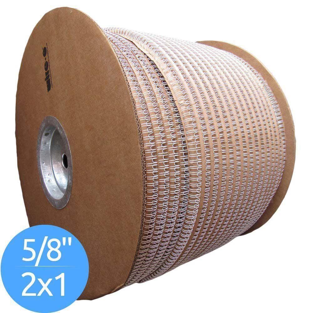 Bobina de Garras de Duplo Anel Wire-o 2x1 5/8 120 Folhas