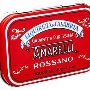 Bala De Alcaçuz Puro Rossa Amarelli 40G