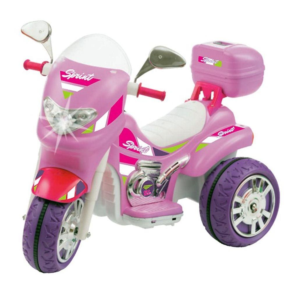 Moto Elétrica Sprint Turbo Pink 12V