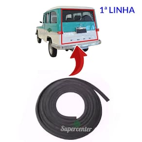 Borracha Porta Mala Traseira Rural Willys