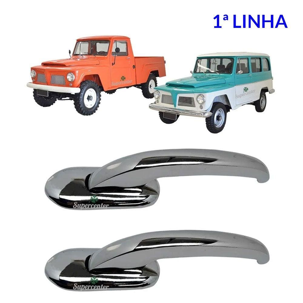 Par Maçaneta Externa Porta Ford F75 F-75 Rural Aero Willys