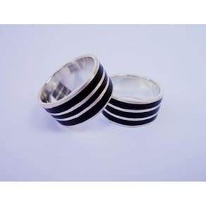Alianças de Prata 950 33
