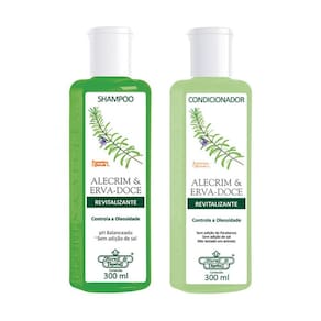 Shampoo+condicionador Flores&Vegetais Alecrim E Erva Doce