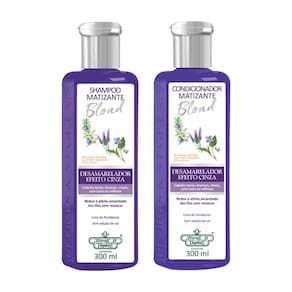 Shampoo+Condicionador Blond Matizante Flores e Vegetais 310ml