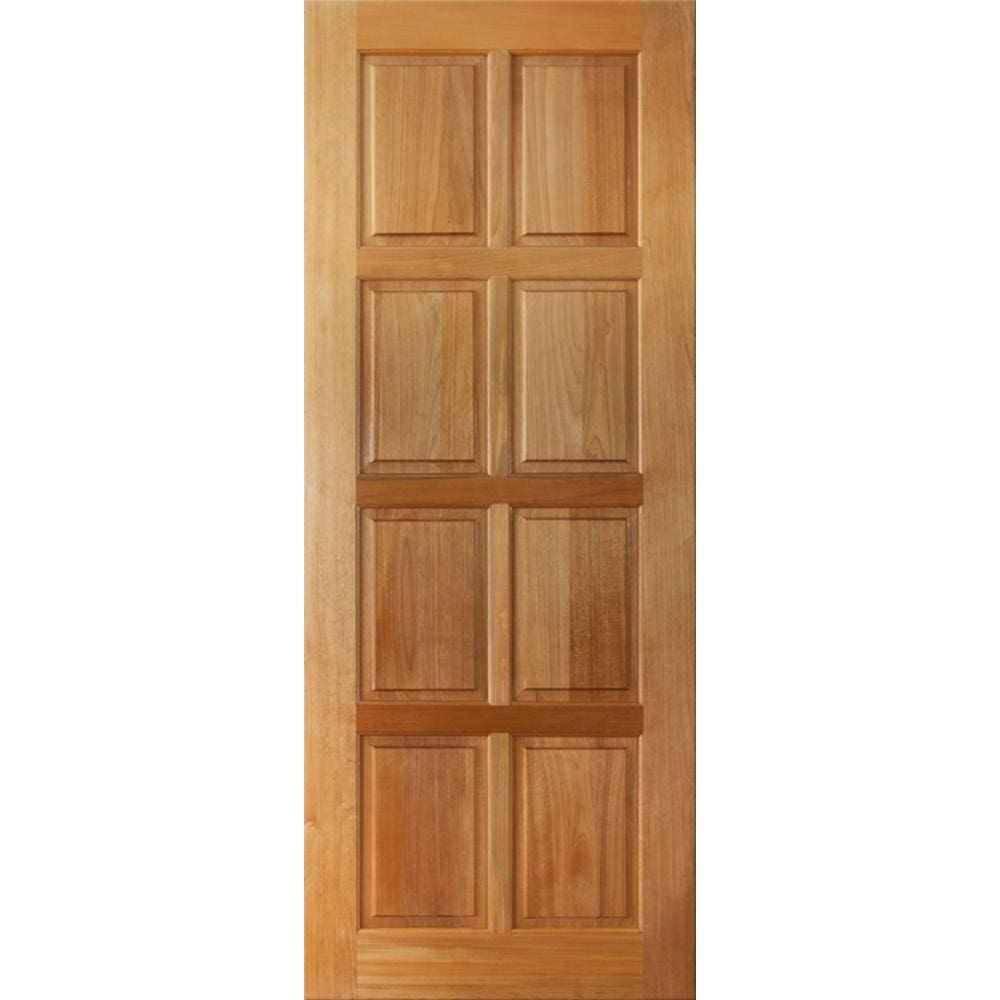 Folha de Porta Madeira Macica Tauari Natural 210X80X3,5cm PV08
