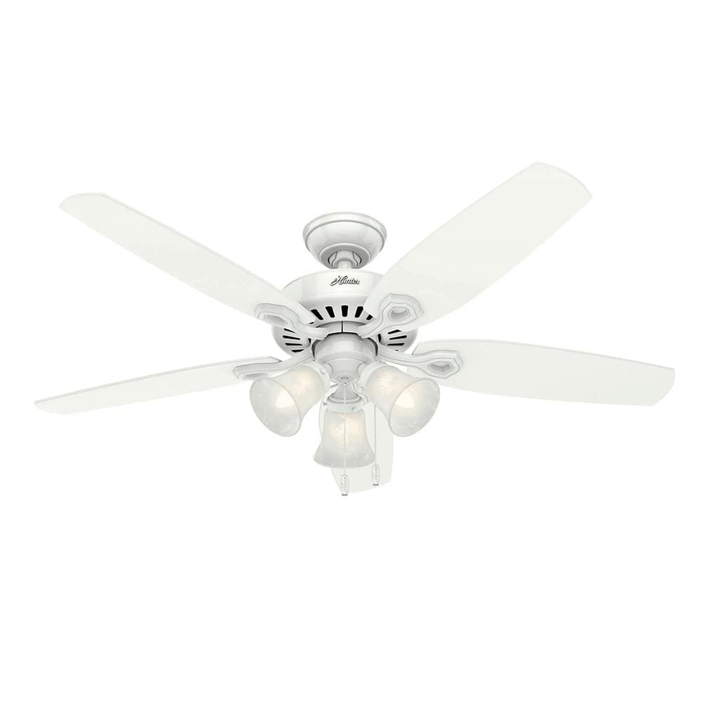 Ventilador de Teto Residencial Builder Plus Branco Hunter Fan Oficial 220v
