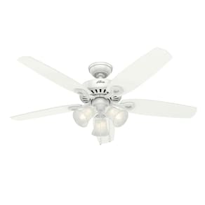 Ventilador de Teto Residencial Builder Plus Branco Hunter Fan Oficial 220v