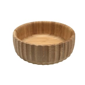 Bowl Canelado De Bambu Médio (19Cm) - Oikos