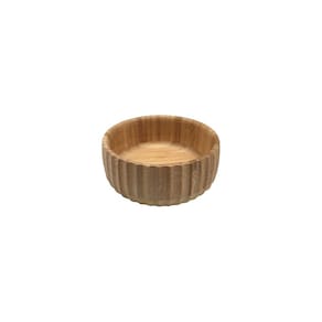 Bowl Canelado De Bambu Pequeno (15Cm) - Oikos