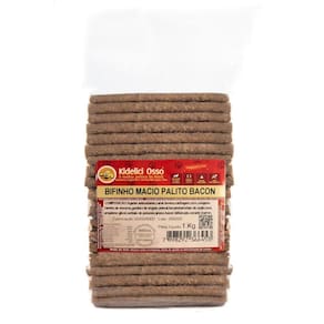 Bifinho Macio Palito - Kidelici Osso - Sabor Bacon - 1 Kg