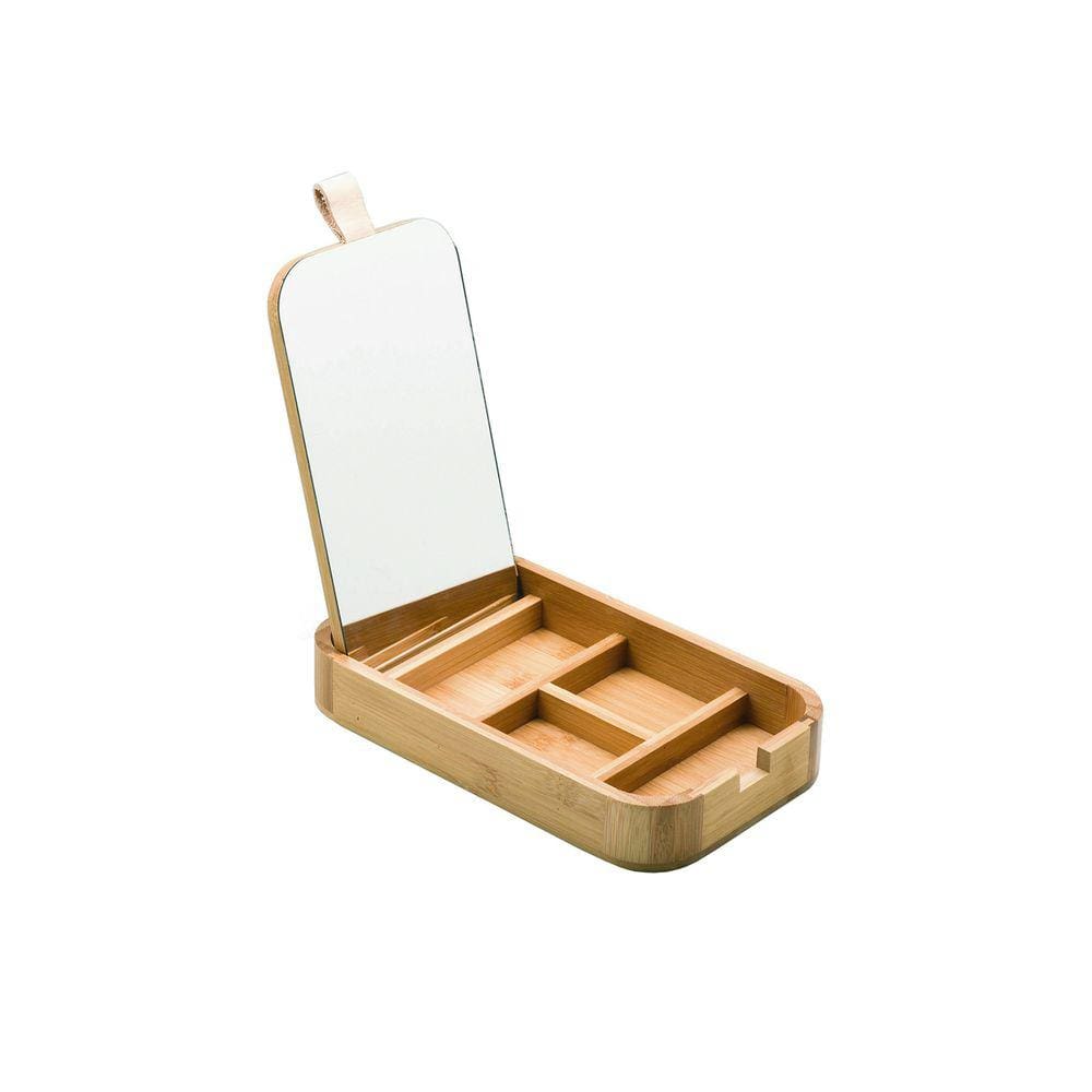 Porta Cosmeticos De Bambu - Oikos