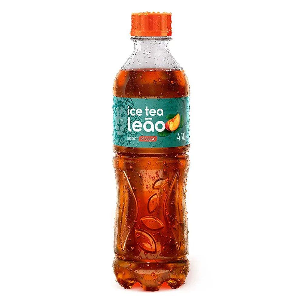 Chá Leão Ice Tea Pêssego 450ml