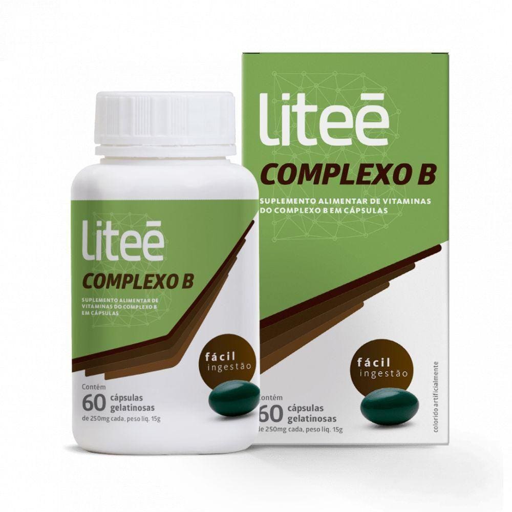 Complexo B Litee 60 Cápsulas Gelatinosas