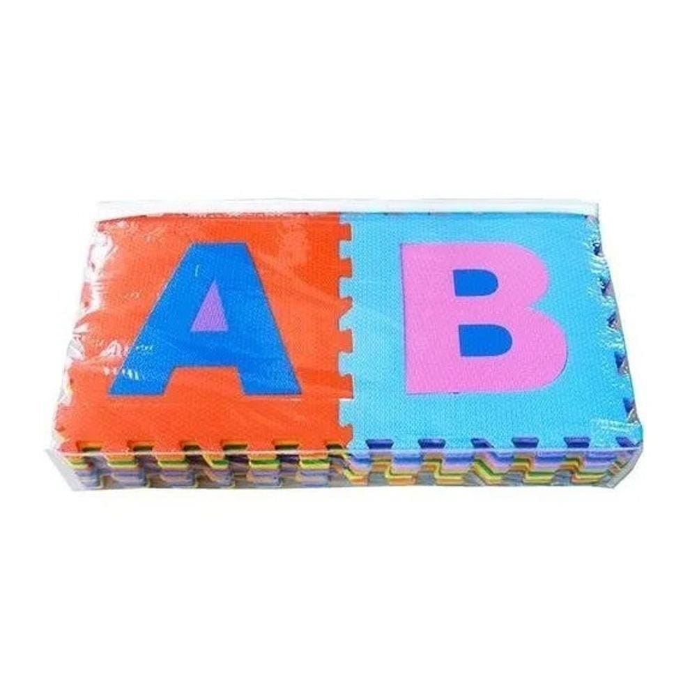 Tapete Eva Alfabeto 26 Peças 32X32x8cm (Cada Peça) - 2,75M2