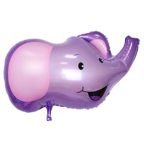 Balão Metalizado Cabeça de Elefante - 19 Polegadas