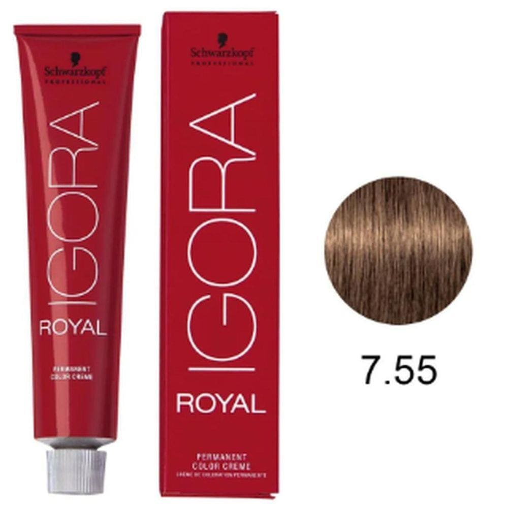 Igora Royal 7.77+8.77+ Koleston Perfect 0.43 + Ox 30 vol.