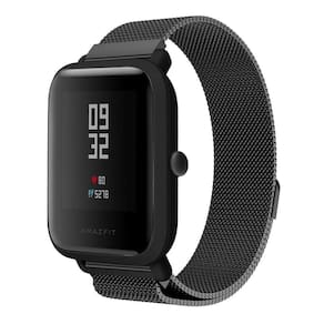 Kit 2 Pulseiras De Metal / Aço - Magnética P/ Amazfit Bip