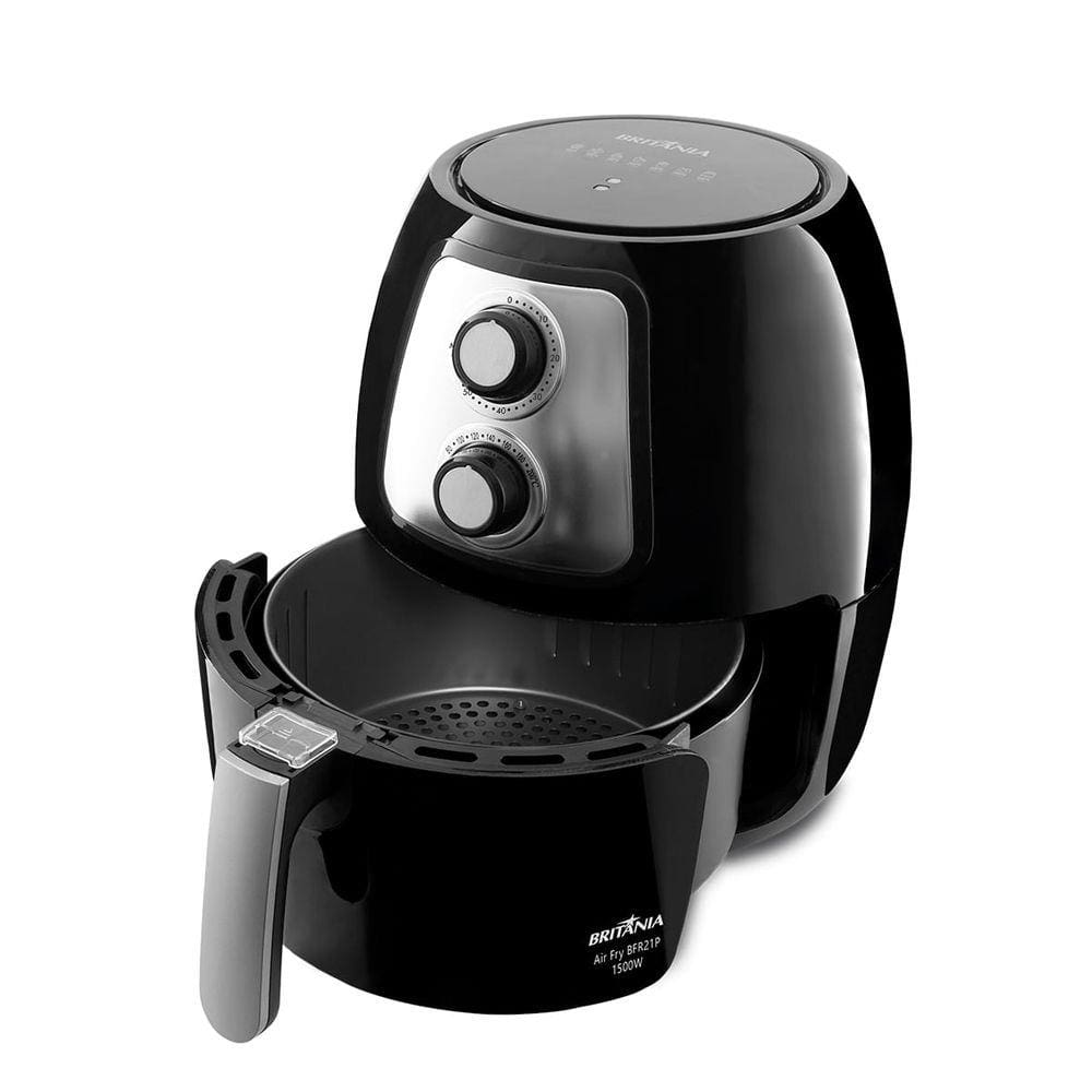 Fritadeira Air Fry Britânia Air Flow 360° BFR21P 4 Litros 1500W