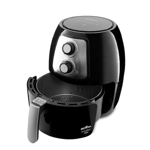 imagem-Fritadeira Air Fry Britânia Air Flow 360° BFR21P 4 Litros 1500W - 220V