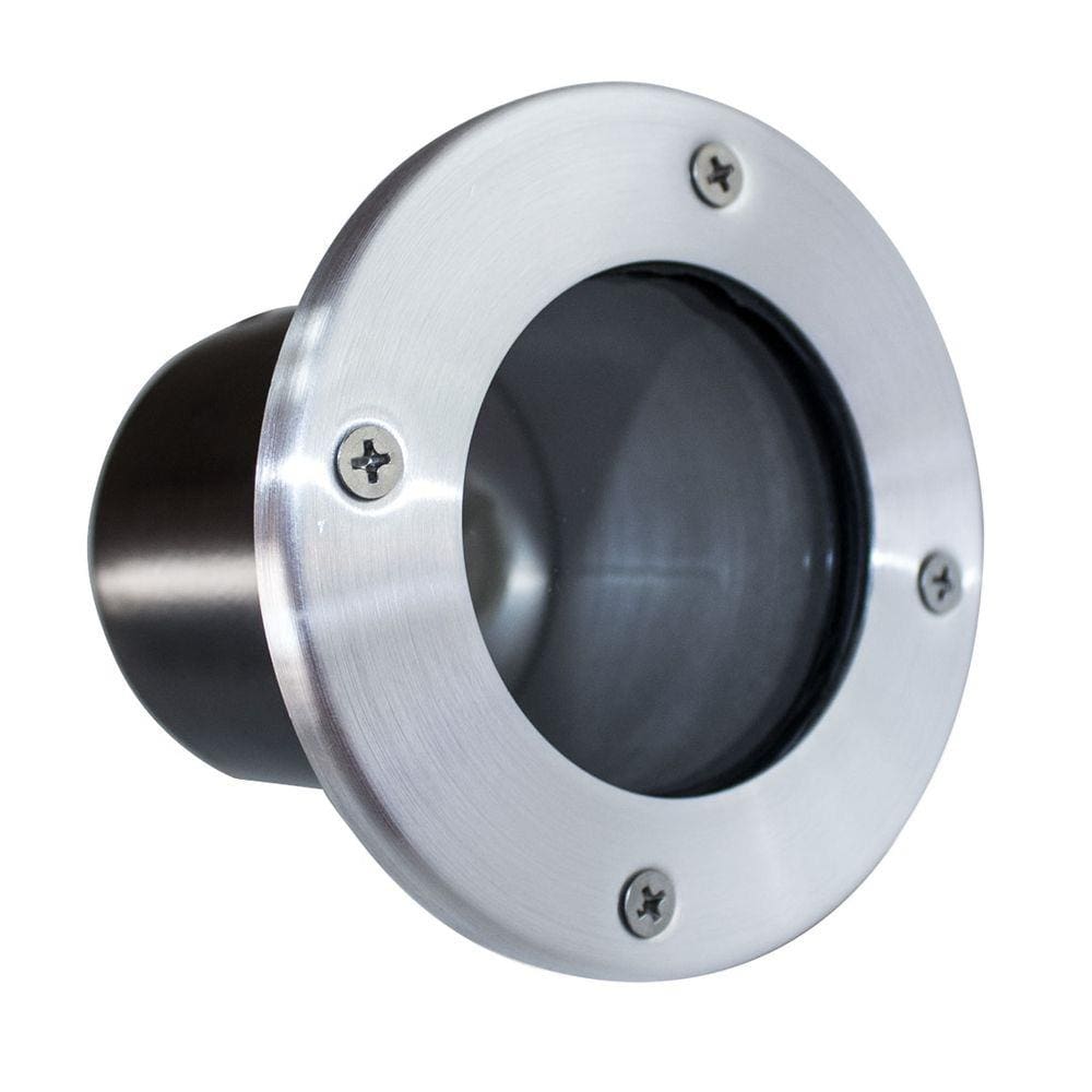 Embutido de solo escovado + lâmpada led gu10 6w dicróica MR16 3000k ST3059