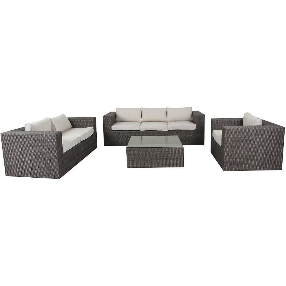 Conjunto Estar San Lucas 4Pcs Bege
