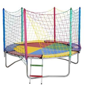 Cama Elástica de 2,44m Lona Colorida 4 cores ChicoPlay