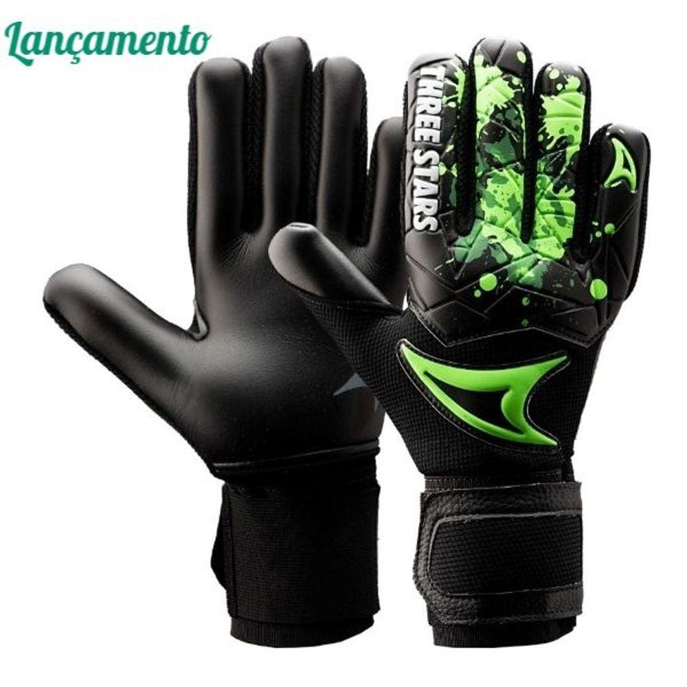 Luva De Goleiro Profissional Three Stars Kick