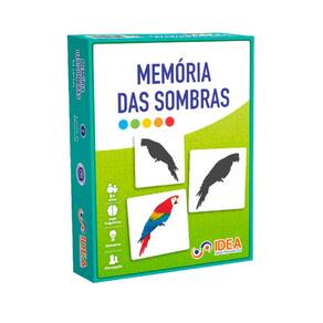 Jogo de Dominó Educativo Infantil Encontrando a Sombra Carlu