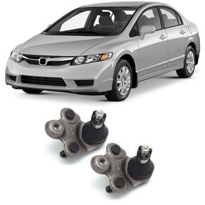 Pivô da Suspensão Inferior Honda New Civic 2007 Até 2011 O Par