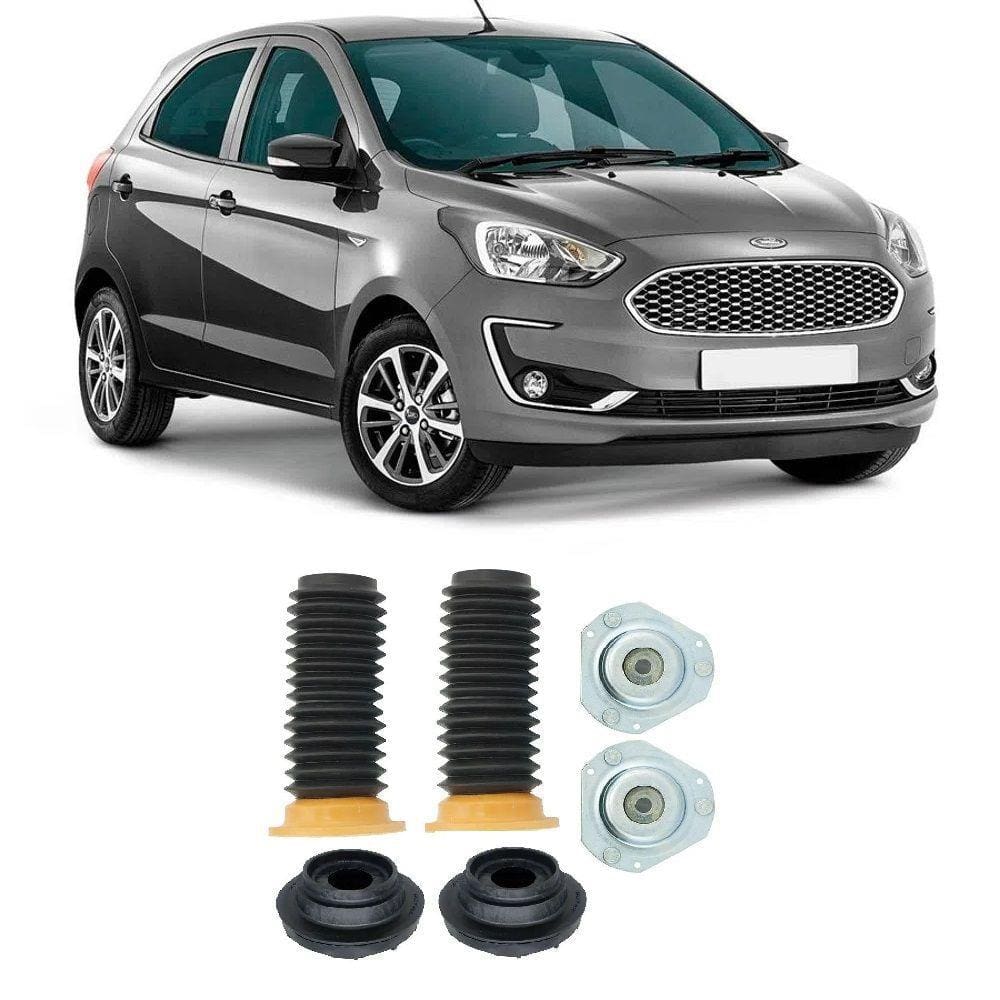 Kit Batente Ford Ka Impacto Reposição Automotiva Dianteiro - (2013 Até 2019) O Par