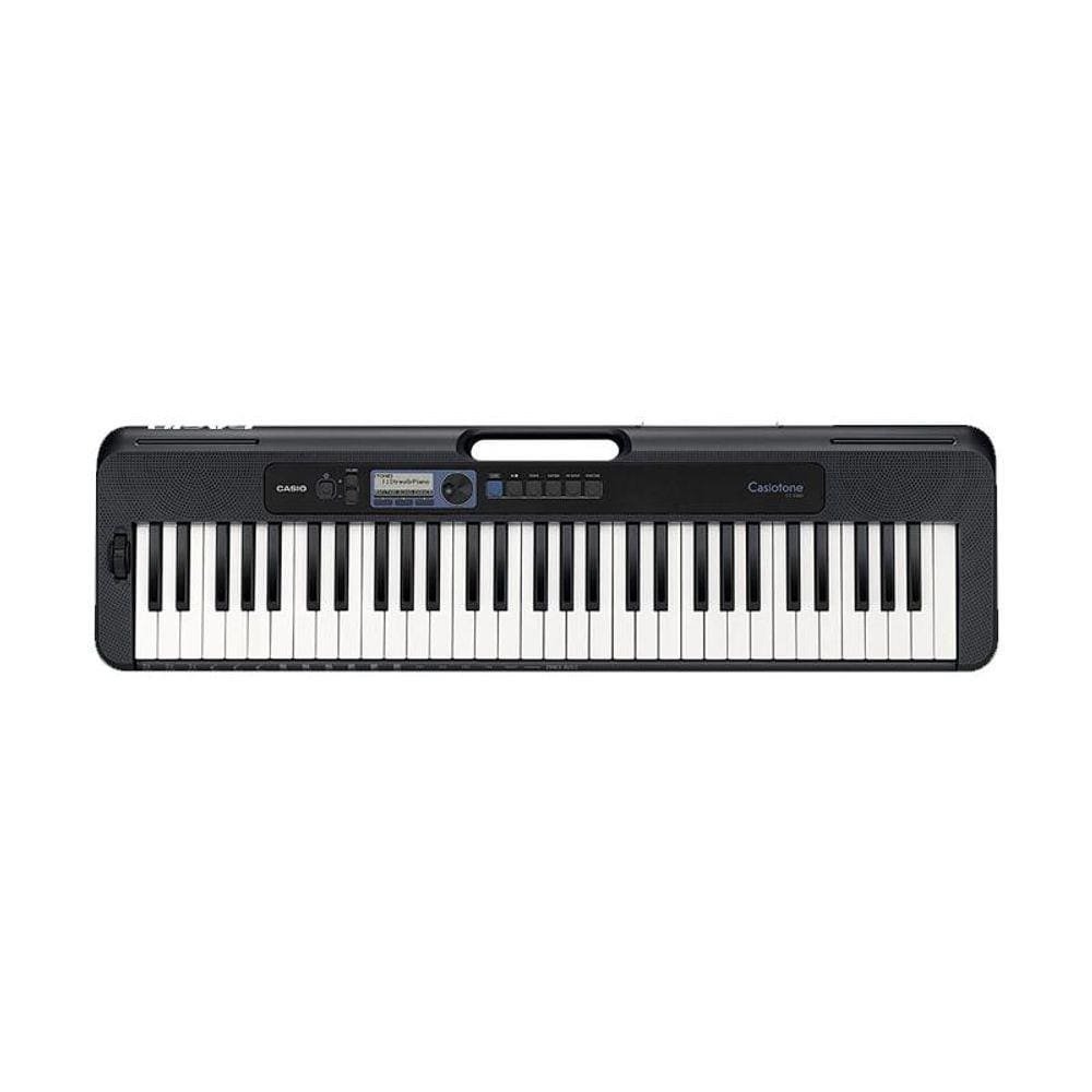 Teclado Casio CT-S300BK Com Fonte e Porta Partitura