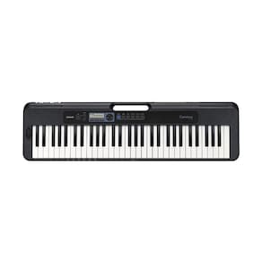 Teclado Casio CT-S300BK Com Fonte e Porta Partitura