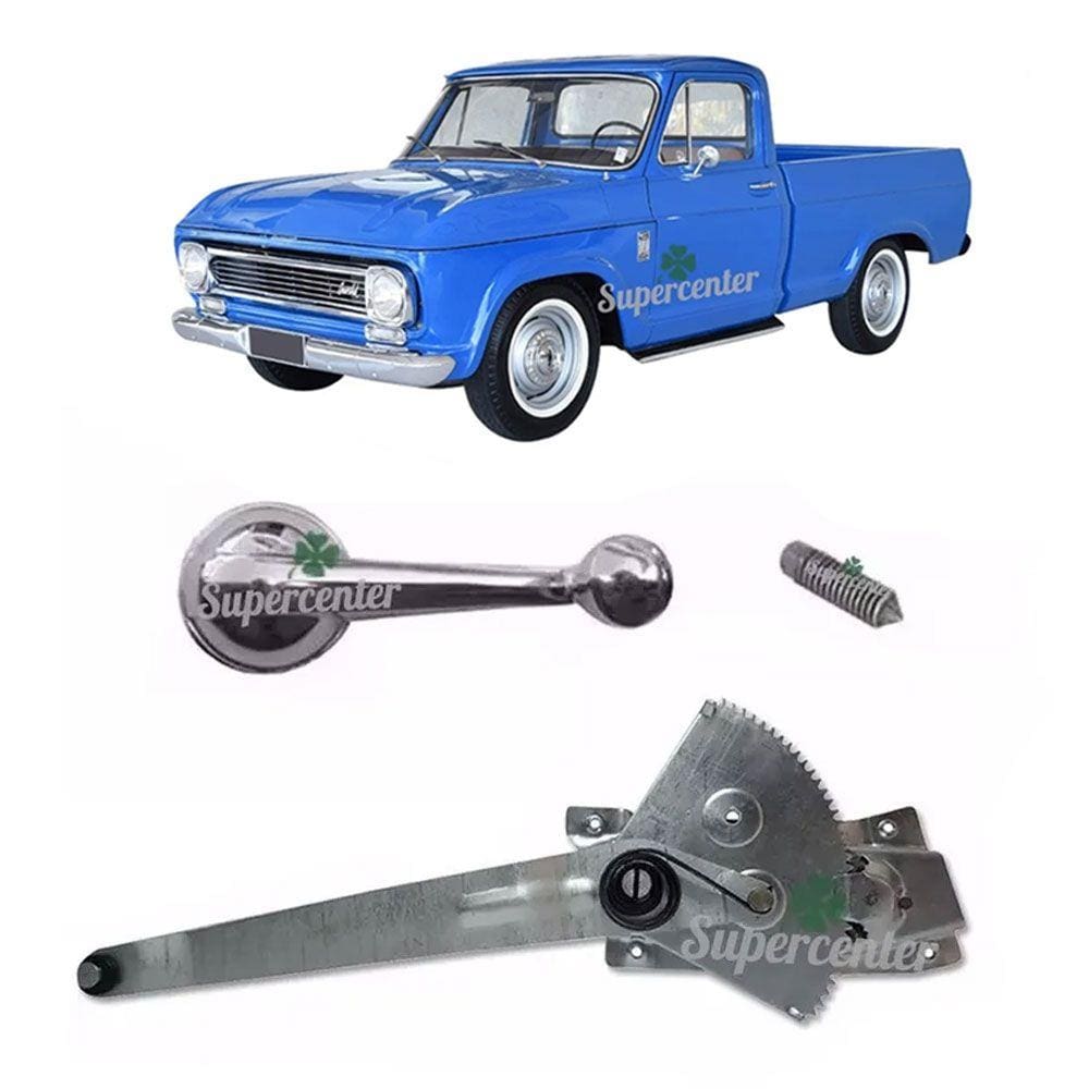 Kit Manivela Máquina Vidro A10 C10 D10 Veraneio 64 A 84