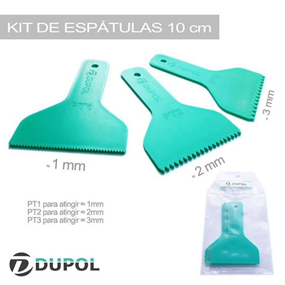 Espátulas Porcelanato Liquido - Mesa Resinada - Epóxi Kit