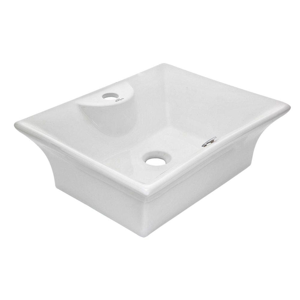 Cuba TR4049 Retangular 16,5x38x47,5cm Branco