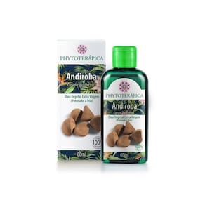 Óleo Extra Virgem Vegetal De Andiroba 60Ml - Phytotérapica