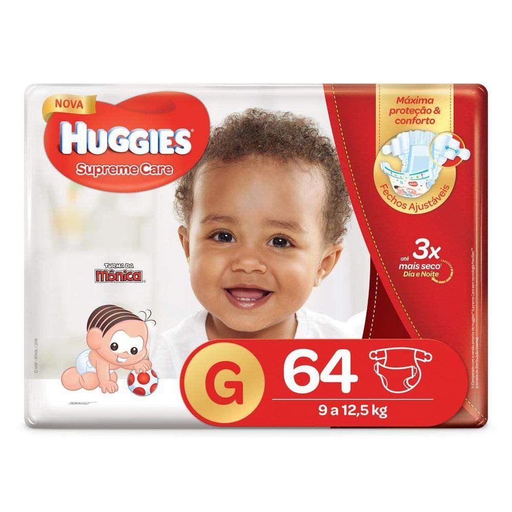 Fralda Huggies Supreme Care G 64 Fraldas | Ponto