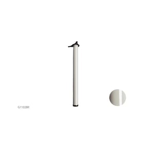 Pe De Mesa Aço 60X73Cm Branco - Hardt