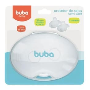 Protetor De Silicone Para Seios Com Case Amamentação Kit 2