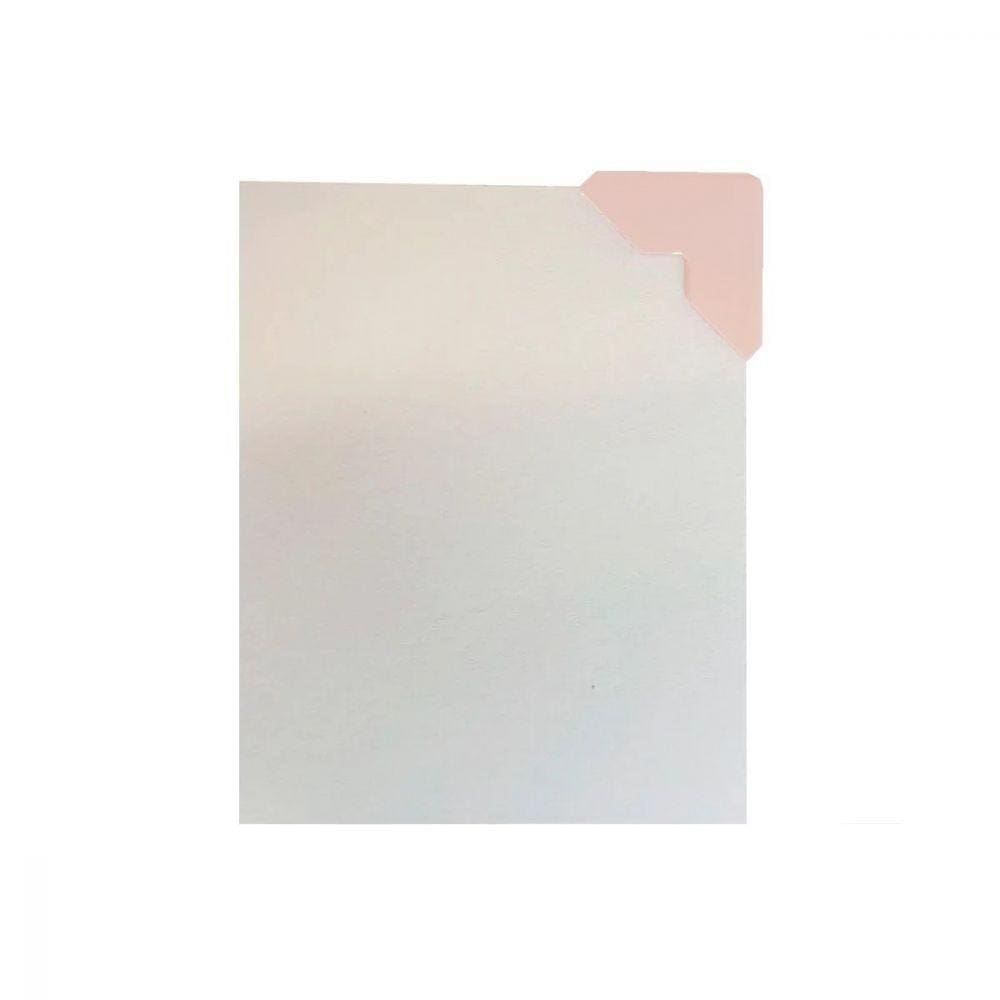 Cantoneiras de Papel Auto Adesiva Para Fotos Rosa Metálico