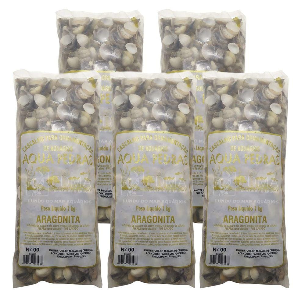 Substrato Aragonita para Aquários e Jardins N°00 - 5kg