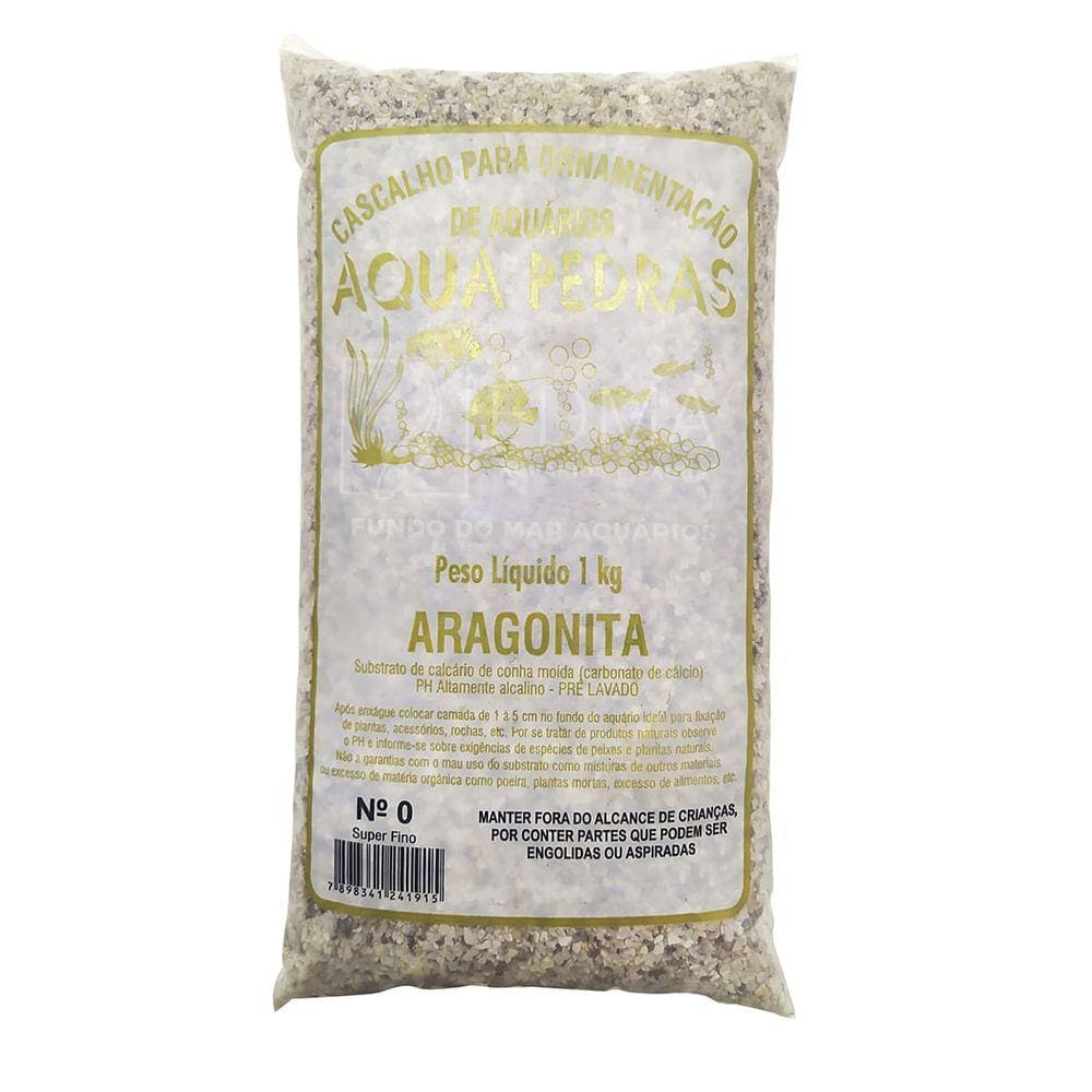 Substrato Aragonita para Aquários e Jardins N°0 - 1kg