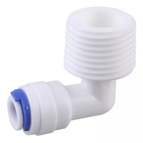 COTOVELO C/ ENGATE RAPIDO 1/4" x MANG. FINA (1/4")