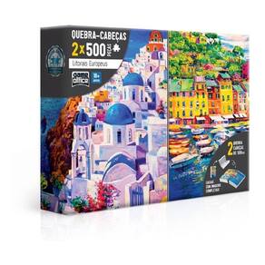 Puzzle Quebra-cabeça Paris Torre Eiffel - 1000 Peças - Toyster