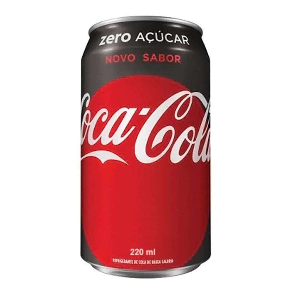 Refrigerante Coca Cola Zero Lata 220ml
