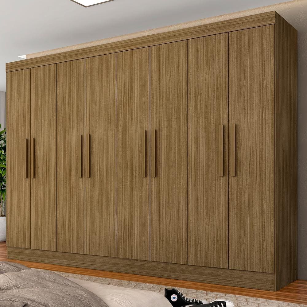 Guarda Roupa Casal Mariah 8 Portas Boreal - Moveis Arapongas