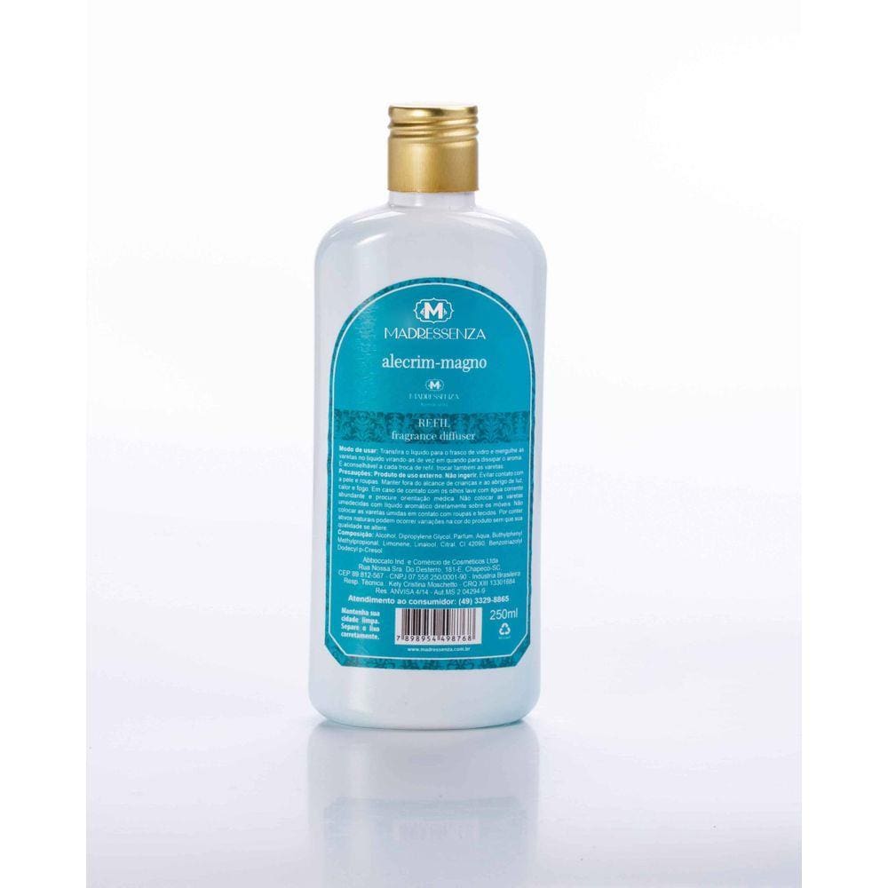 Refil Aromatizante Alecrim-Magno Madressenza 250ml