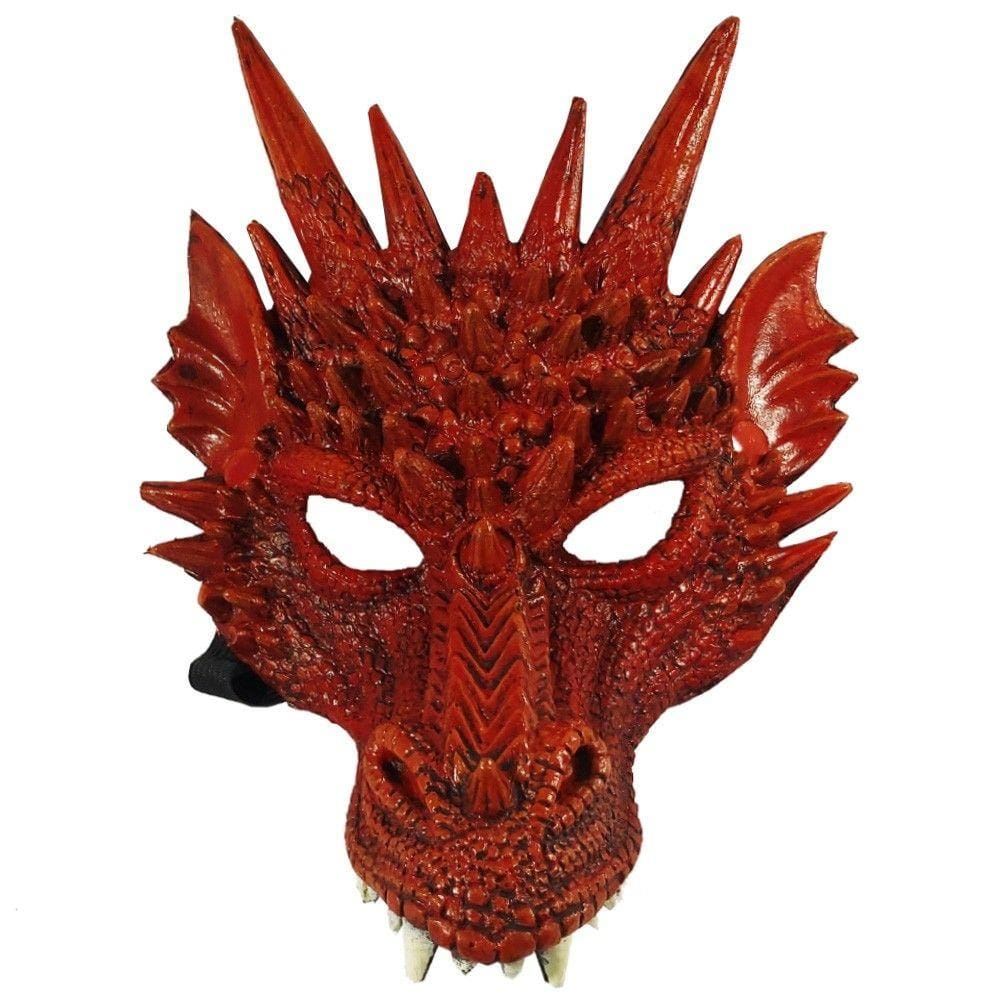 Máscara de Dragão Vermelho