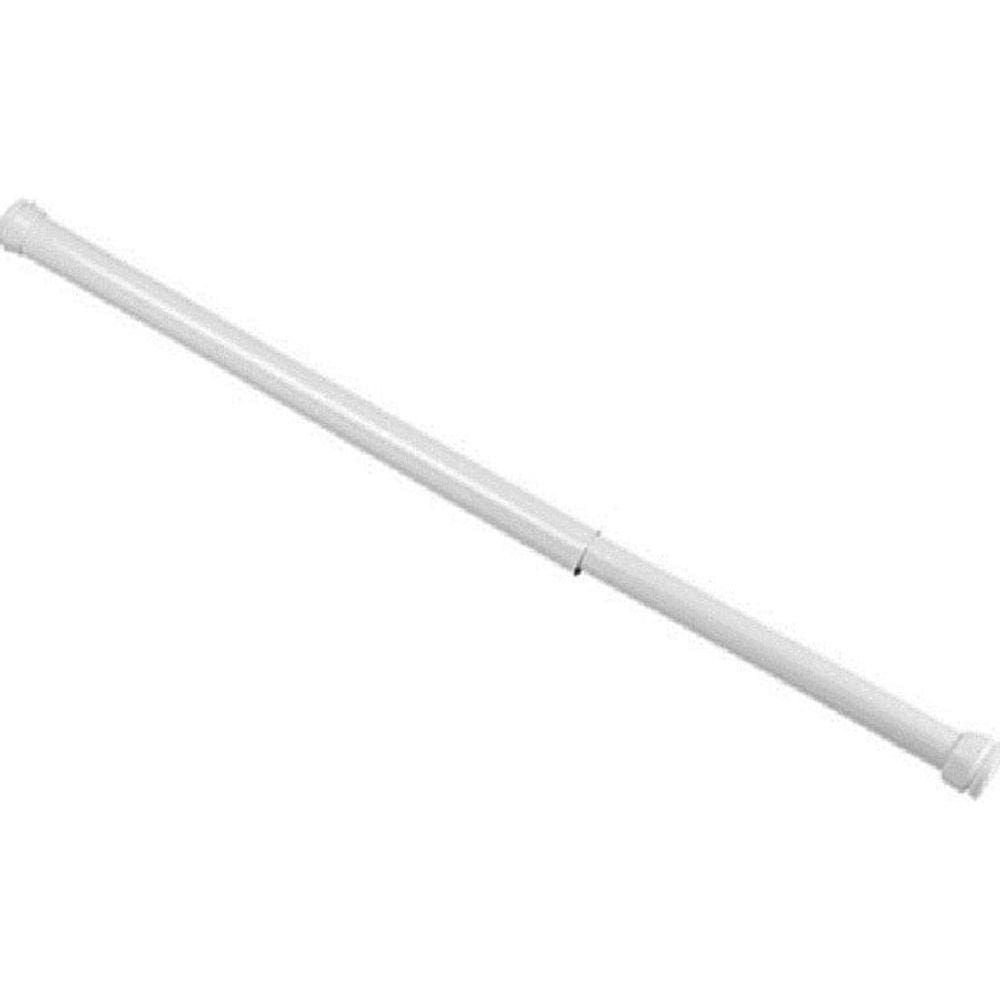 Porta Cortina Box Varão Bastão Banheiro 60Cm Até 90Cm De Aço